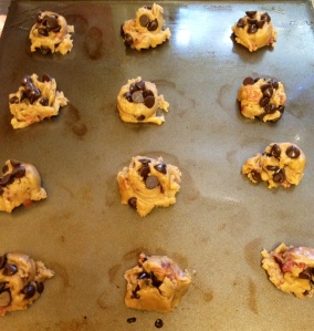 Cookies on sheet